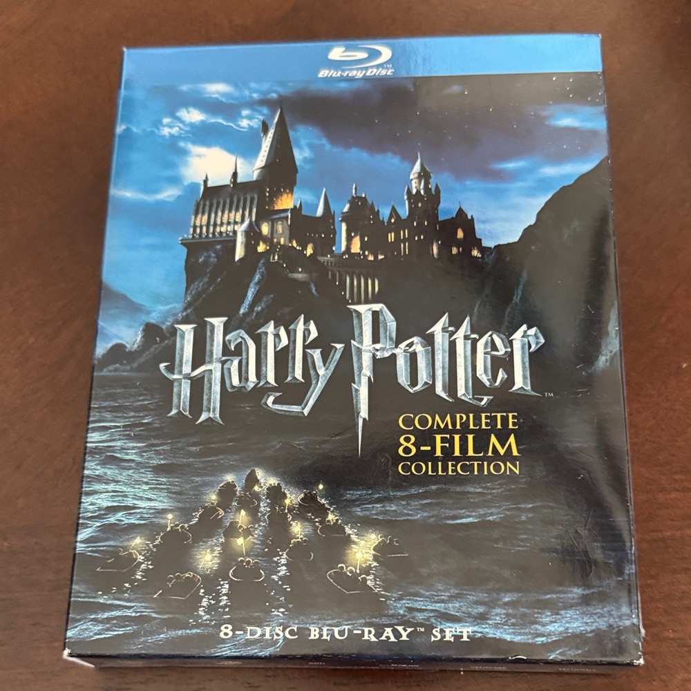 Harry Potter Complete 8-Film Collection Blu-ray Set